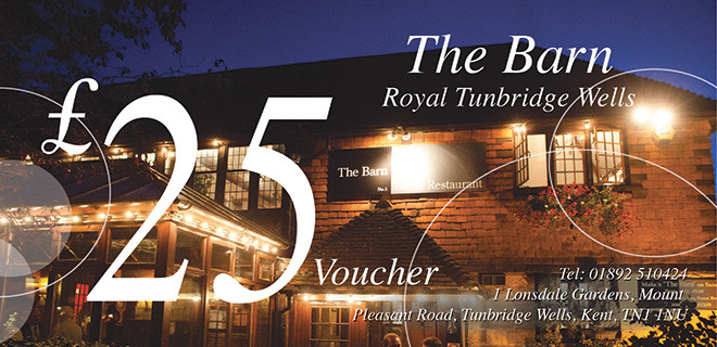 £25 Gift voucher for The Barn