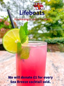 RNLI sea breeze cocktail